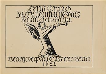 ERNST BARLACH Die Wandlungen Gottes.